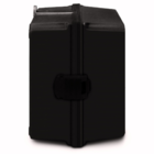 Caixa Plástica Multiuso Com Fecho Pequena | Preta